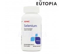 GNC 硒 200mcg 200粒素食膠囊 048107176907